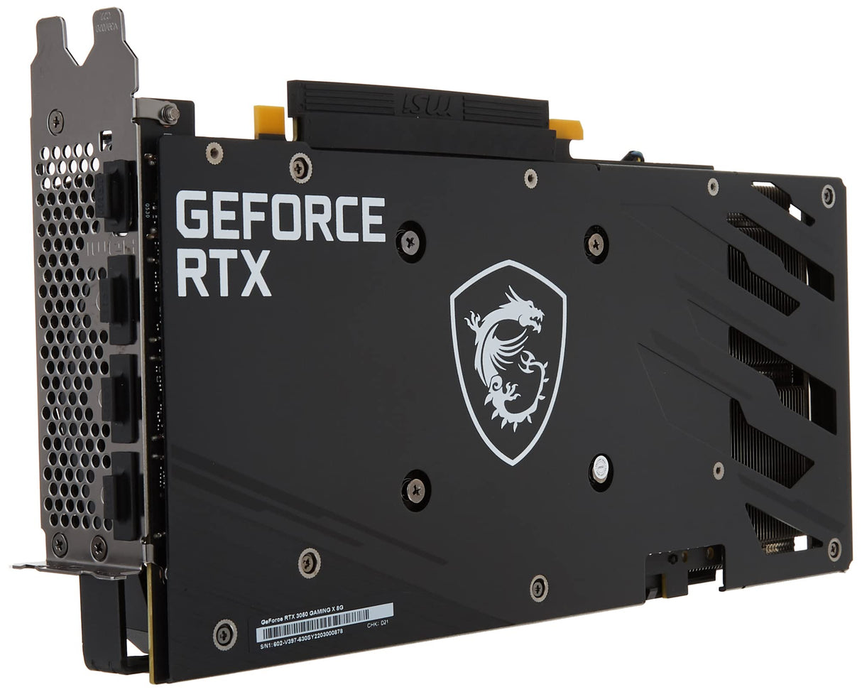 MSI GeForce RTX 3050 GAMING X 8G - Tarjeta gráfica 8GB GDDR6, 128-bit, PCI Express Gen 4.0 x8, TWIN FROZR 8, TORX FAN 4.0