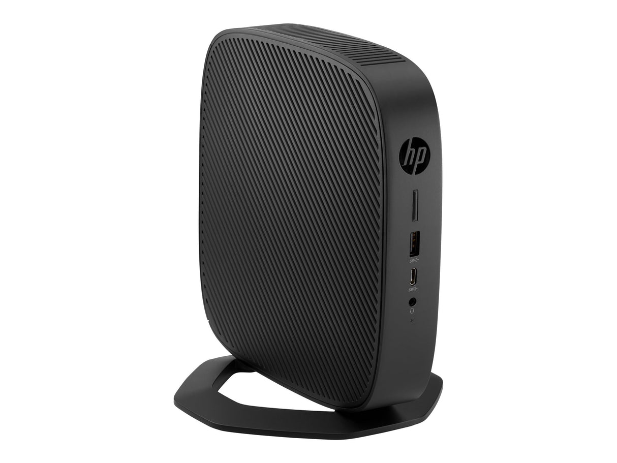 HP T540 - Thin Client - USFF - 1 Ryzen Embedded R1305G / 1.5 GHz - RAM 8 GB - Flash 32 GB - eMMC - Radeon Vega 3-1GbE, Bluetooth 5.2, Wi-Fi 6 - WiFi: 802.11a/b/g/n/AC/AX, Bluetooth 5.2 - Negro