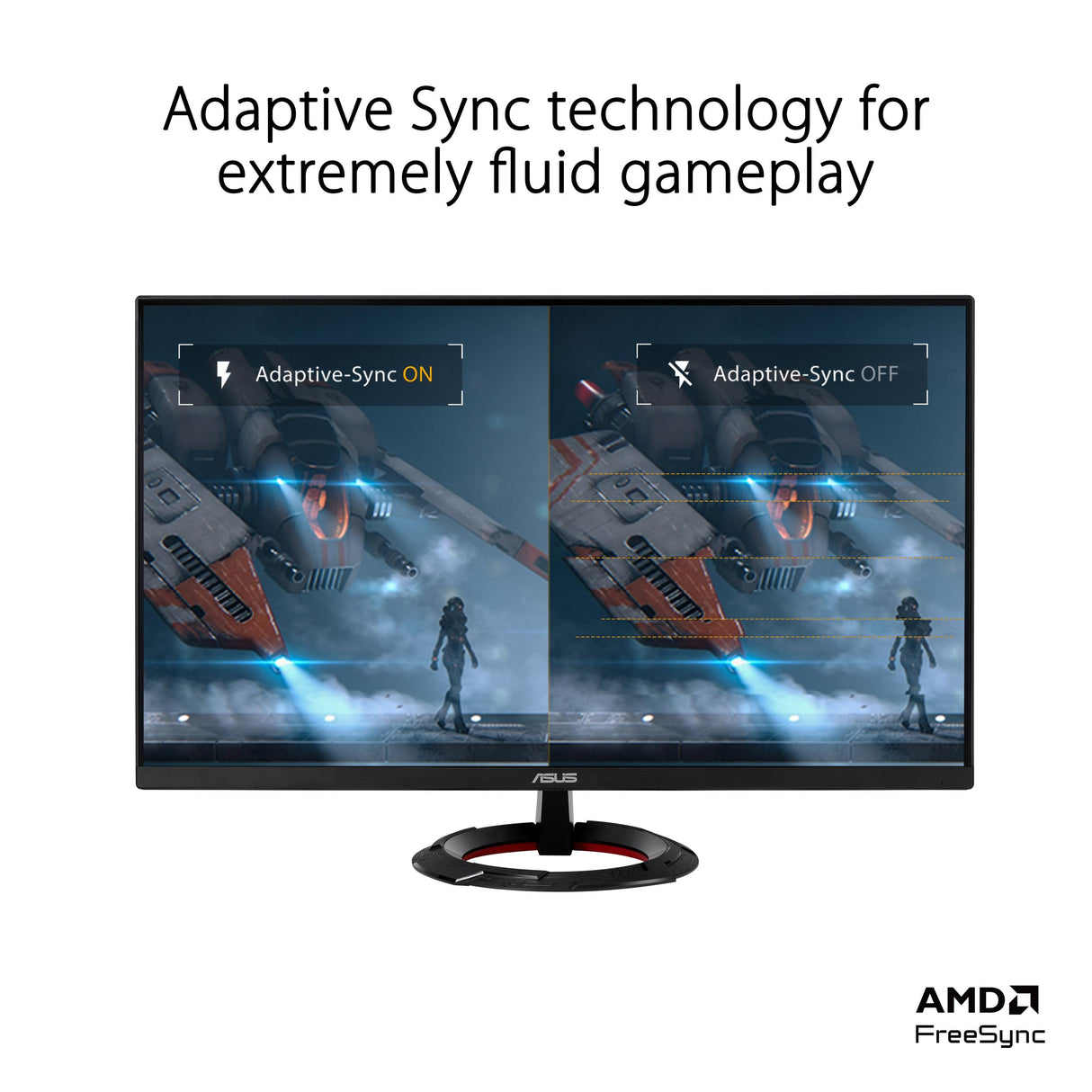 ASUS TUF Gaming VG249Q3R Monitor para Juegos - 23.8 Pulgadas, Full HD (1920 x 1080), 180Hz, IPS rápido, Extreme Low Motion Blur™, 1 ms (GTG), FreeSync™, sobremarcha Variable, 100% sRGB