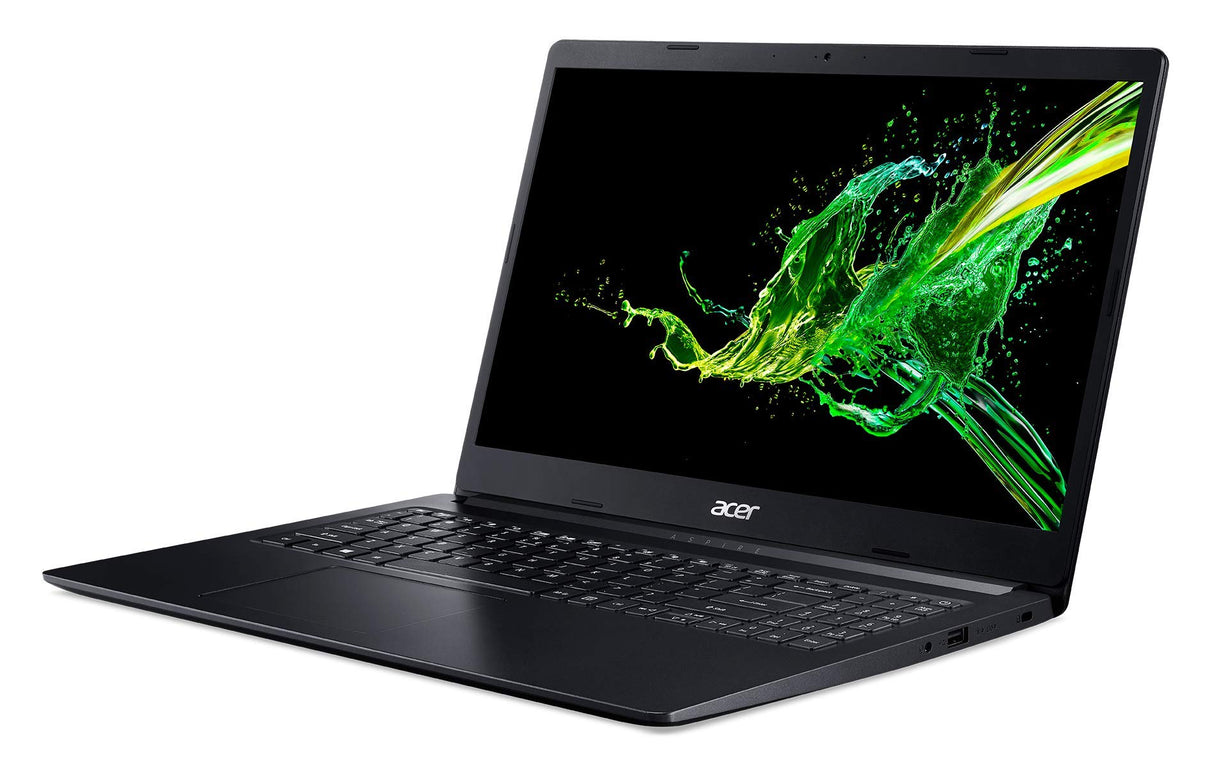 Acer Aspire 3 A315-34-C5SP - Ordenador Portátil 15.6” Full HD LED (Intel Celeron N4020, 4 GB RAM, 256 GB SSD, Intel UHD Graphics 600, Sin Sistema Operativo), Negro - Teclado QWERTY Español