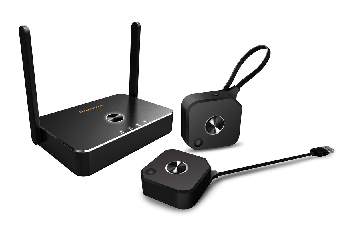 QuattroPod EZ-QPM01 Mini Set, Que Consta de 2 Mini transmisores y un Receptor