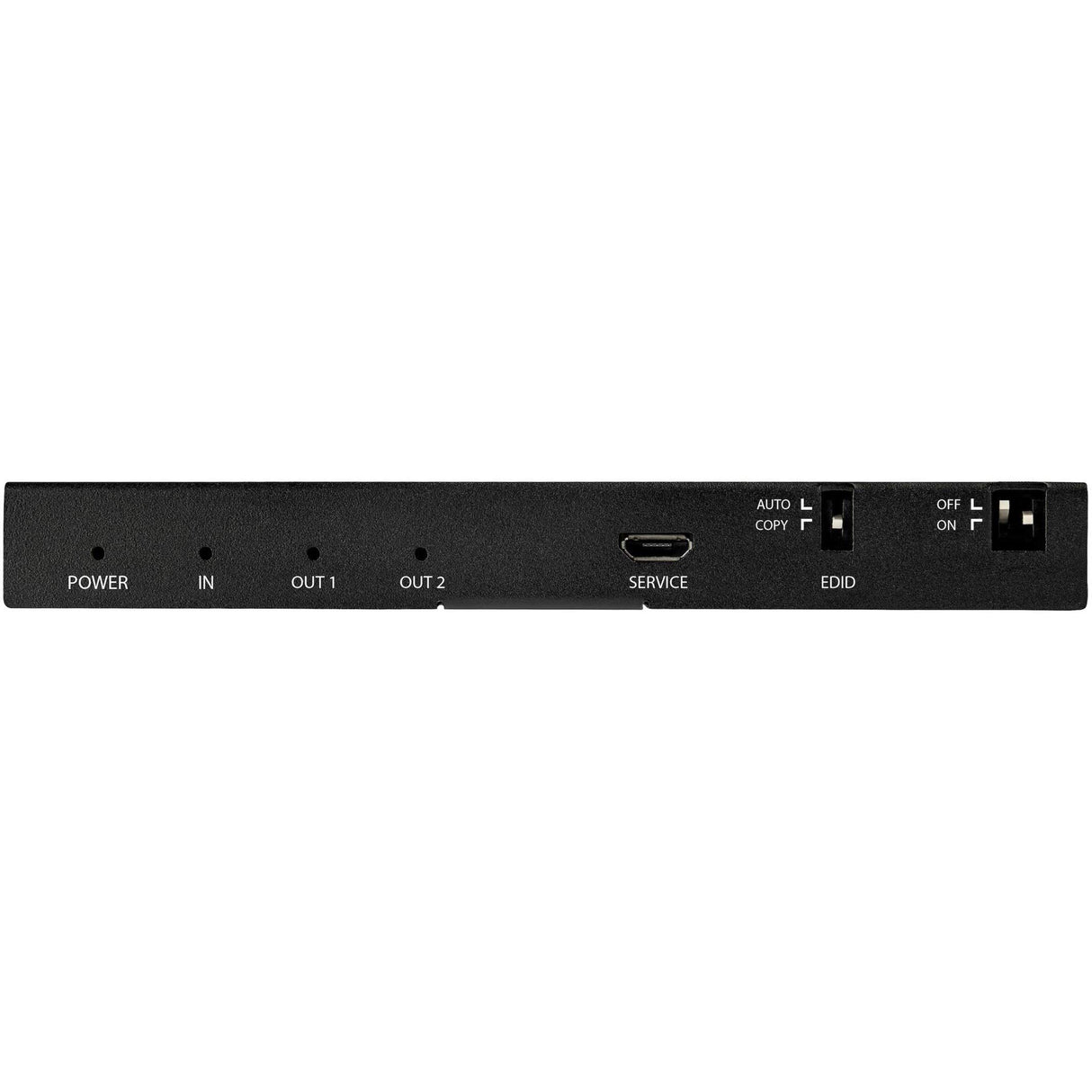 Divisor HDMI de 2 Puertos - 4K 60Hz con Escalador Incorporado - HDCP 2.2 - con Emulación EDID - Sonido Envolvente 7.1 (ST122HD20S)