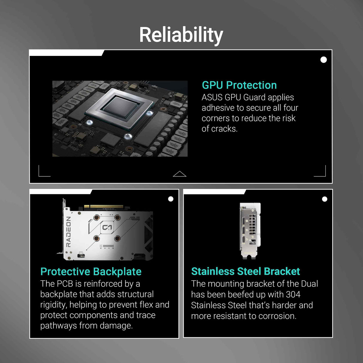 ASUS Dual Radeon RX 9060 XT 16 GB GDDR6 White Edition - Tarjeta gráfica (PCIe 5.0, HDMI 2.1b, DisplayPort 2.1a, diseño de 2,5 Ranuras, Ventilador Axial-Tech, tecnología 0dB)