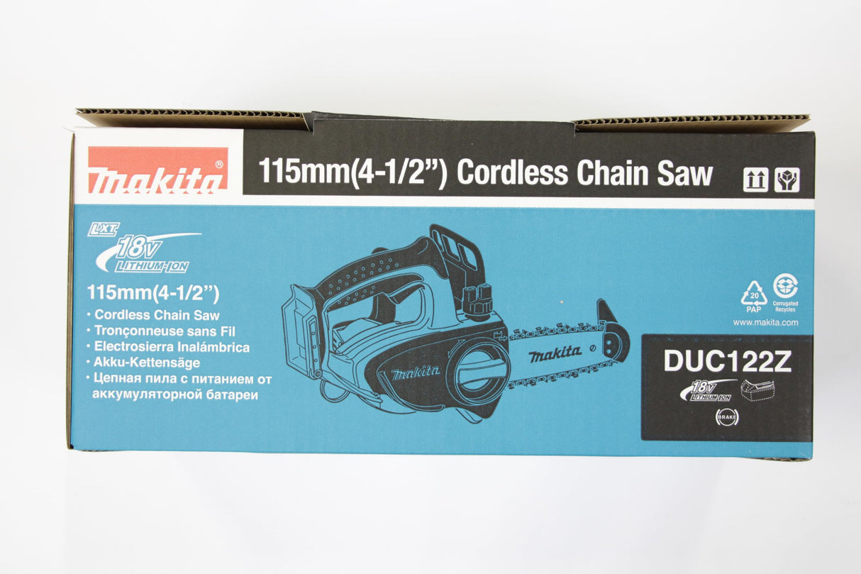 Makita DUC122Z - Sierra de cadena 18V Litio
