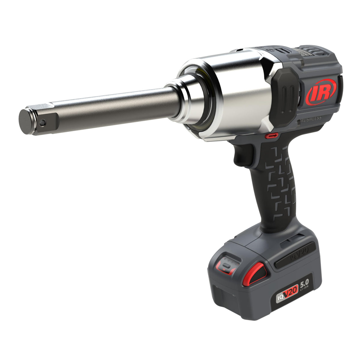 Ingersoll-Rand W8591 Llave de Impacto sin Cable 1" 20V, 2710 Nm, Yunque Ext. 6", Anillo de Fricción Pasante, Pistola