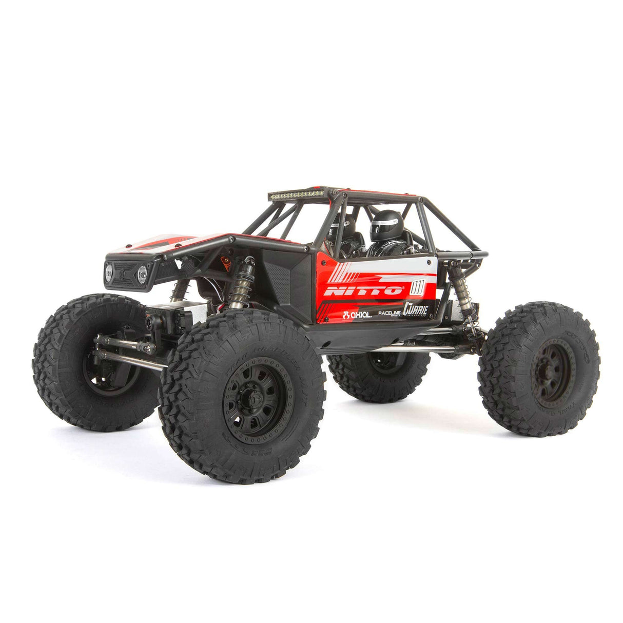 Axial AXI03022BT2 1/10 Capra 1.9 4WS Unlimited Trail Buggy RTR, Negro, Multicolor