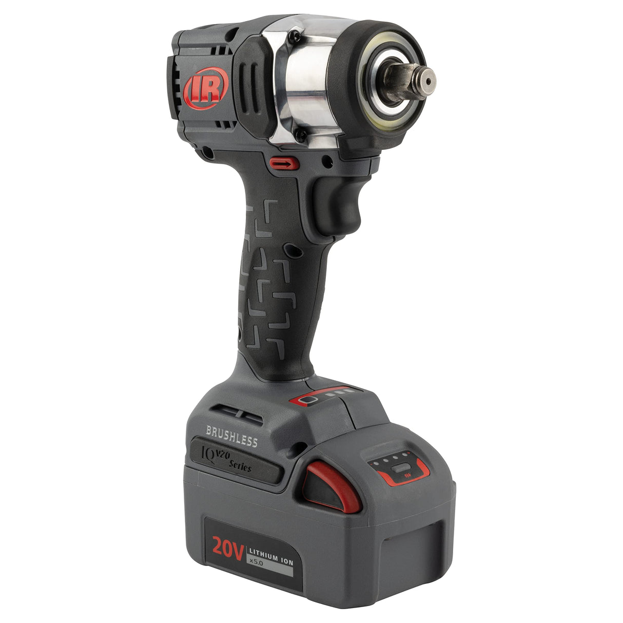 Ingersoll Rand Atornillador de Impacto de Batería Kit W3151, Herramienta Inalámbrica 1/2" con 20 V, Llave de Impacto Ligera y Compacta
