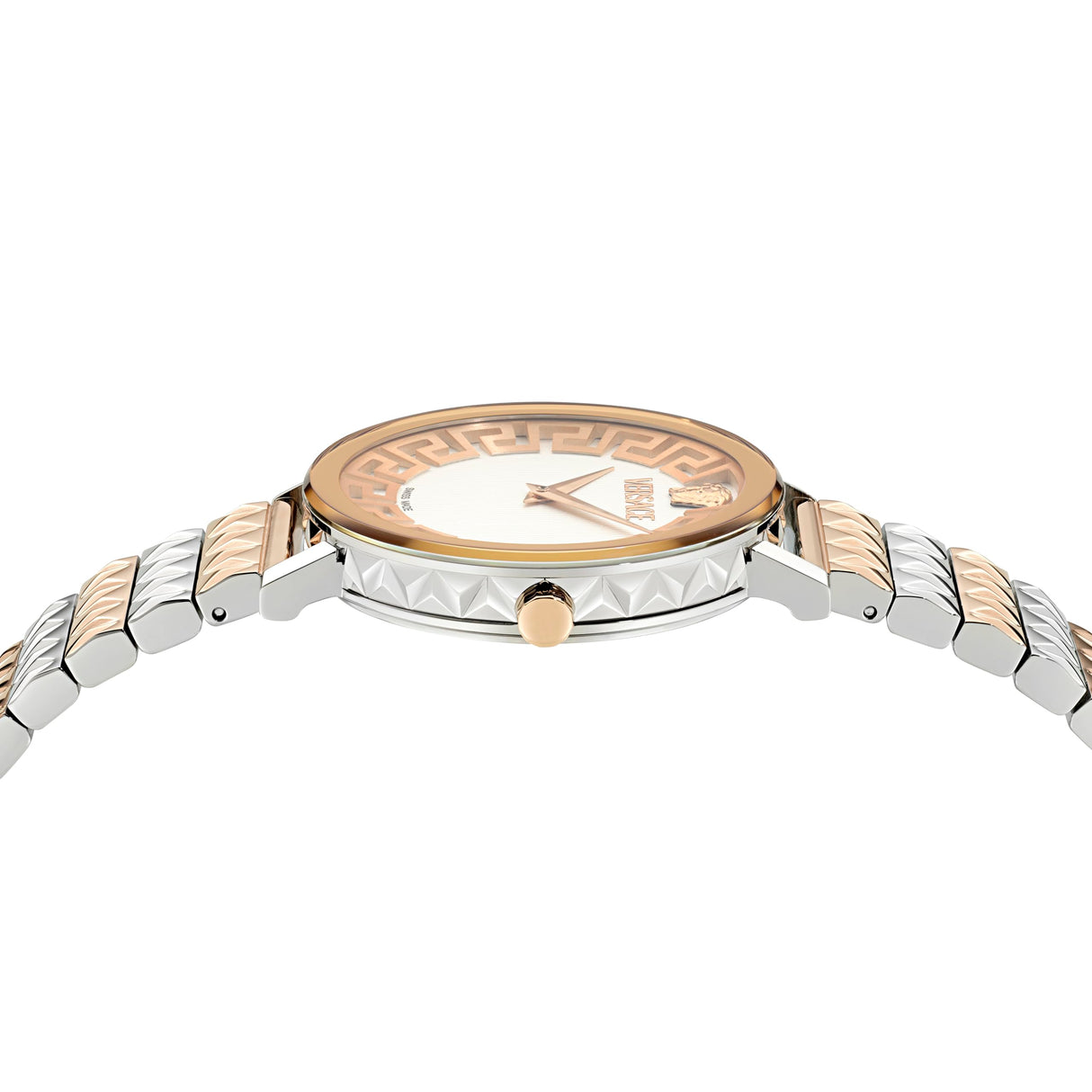Versace Reloj Analógico para Mujer'S de Cuarzo Suizo con Correa en Acero Inoxidable VE9A00324