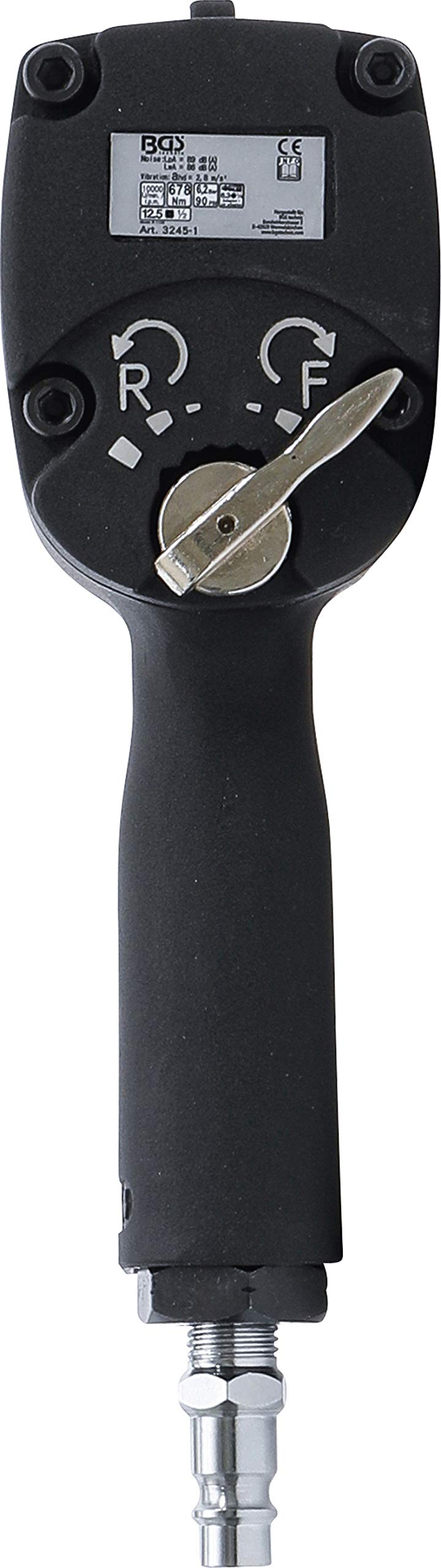 BGS 3245-1 | Pistola neumática de impacto | 12,5 mm (1/2") | 678 Nm | extra corta 98 mm
