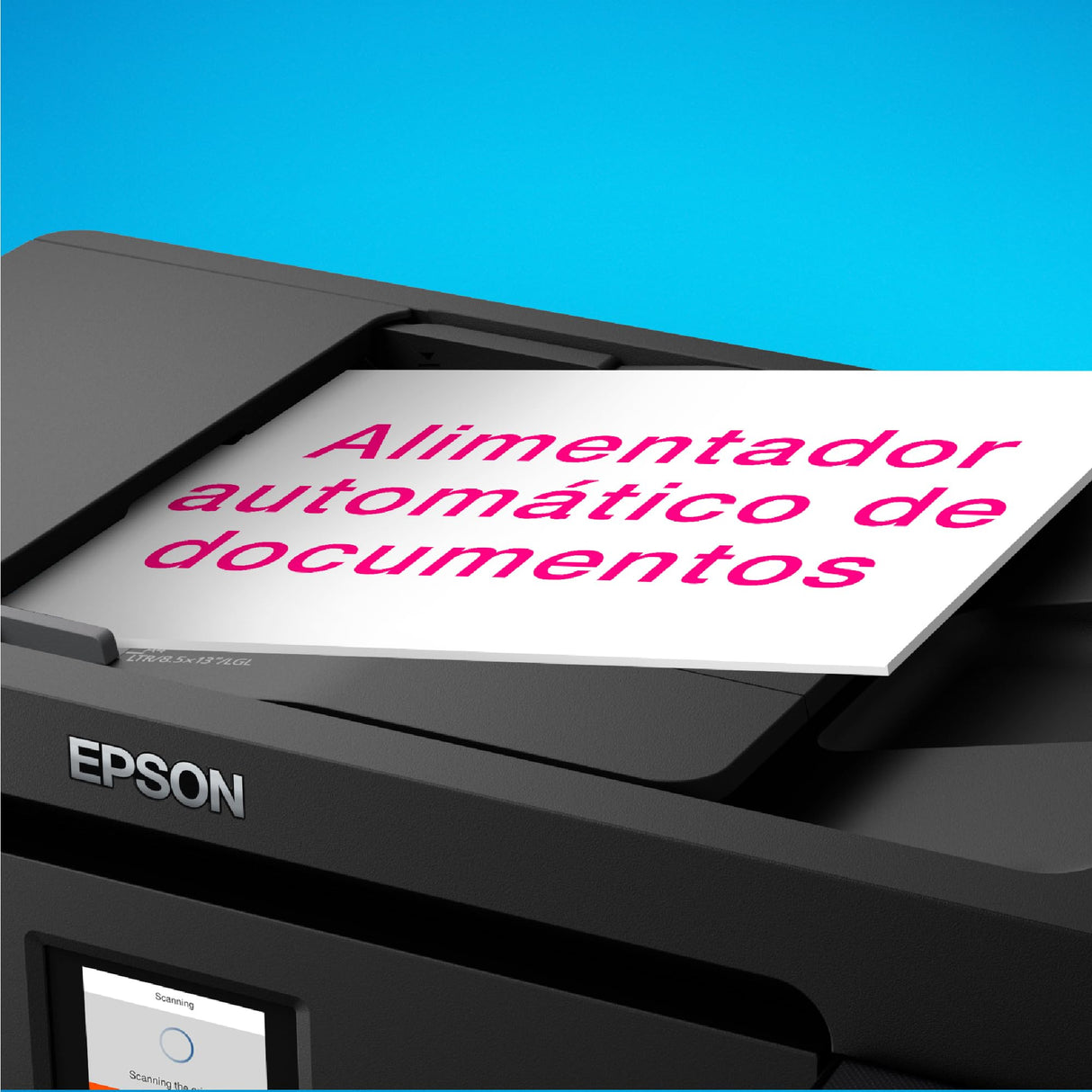 Impresora multifunción EcoTank ET-15000 A3+ con depósito de tinta, conexión Wi-Fi y tinta incluida para hasta 3 años.