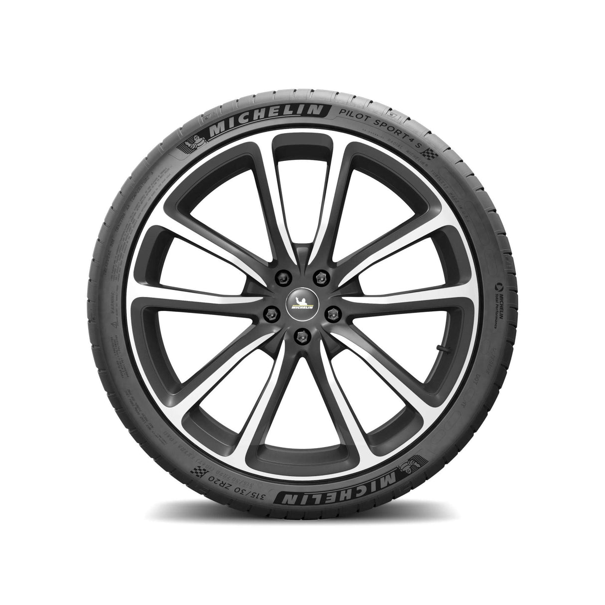 Neumático Verano Michelin Pilot Sport 4S 315/30 ZR20 (104Y) XL BSW