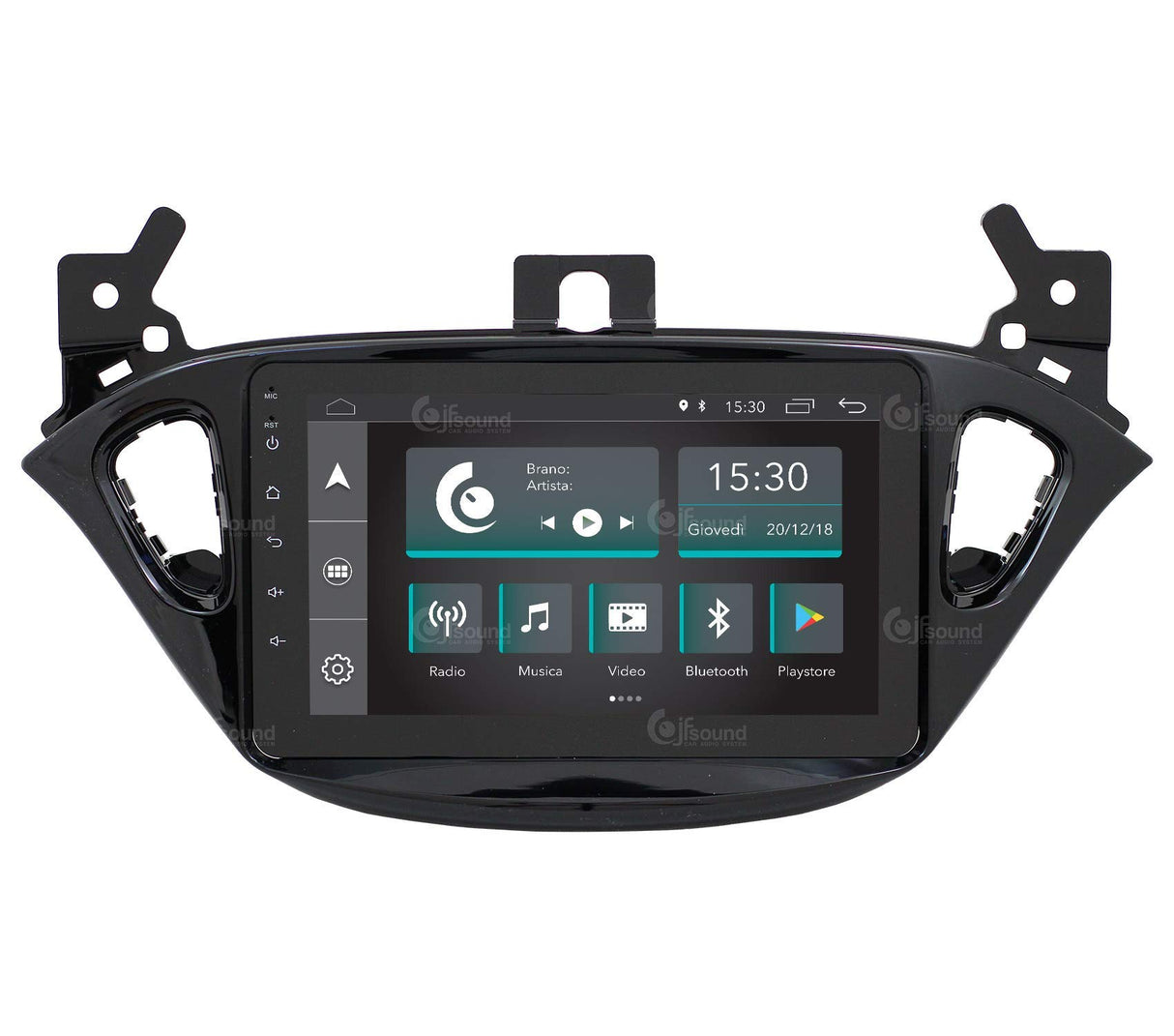 Radio de Coche Personalizada Opel Corsa E Android Dab GPS Bluetooth WiFi USB Full HD Touchscreen Display 8”