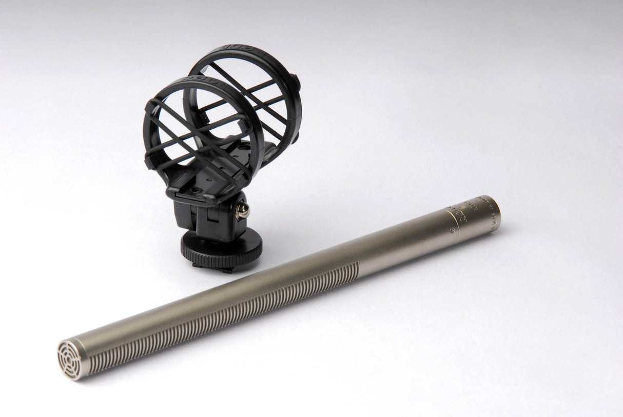RØDE NTG3 Micrófono de cañón de condensador supercardioide de precisión en níquel satinado RØDE NTG3 con bias RF para grabación en exteriores, foley y locuciones