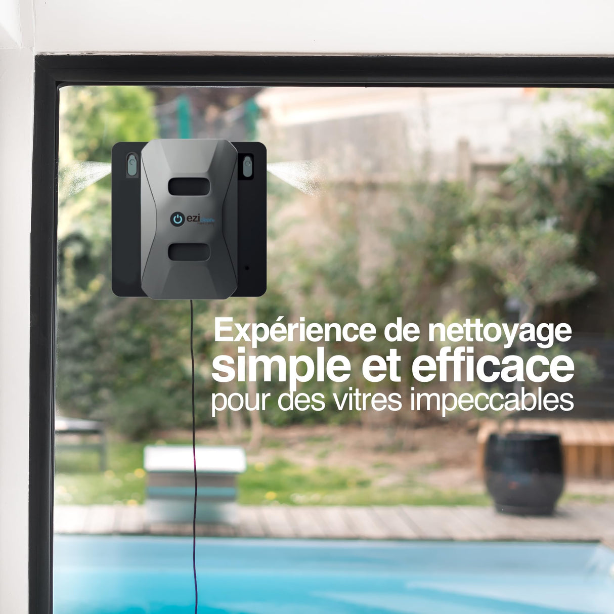 Robot Limpiacristales Inteligente EZIclean Windobot S6 ULTRA