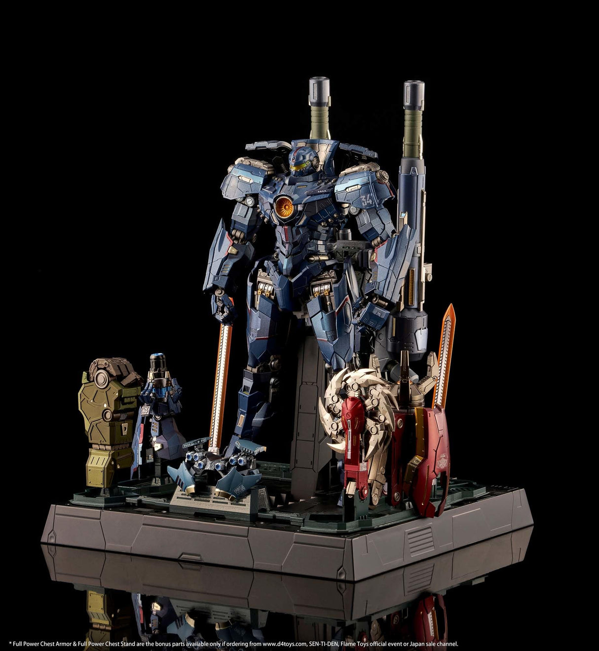 Flame Toys Pacific Rim Figurine Kuro Kara Kuri Gipsy Danger 21 cm