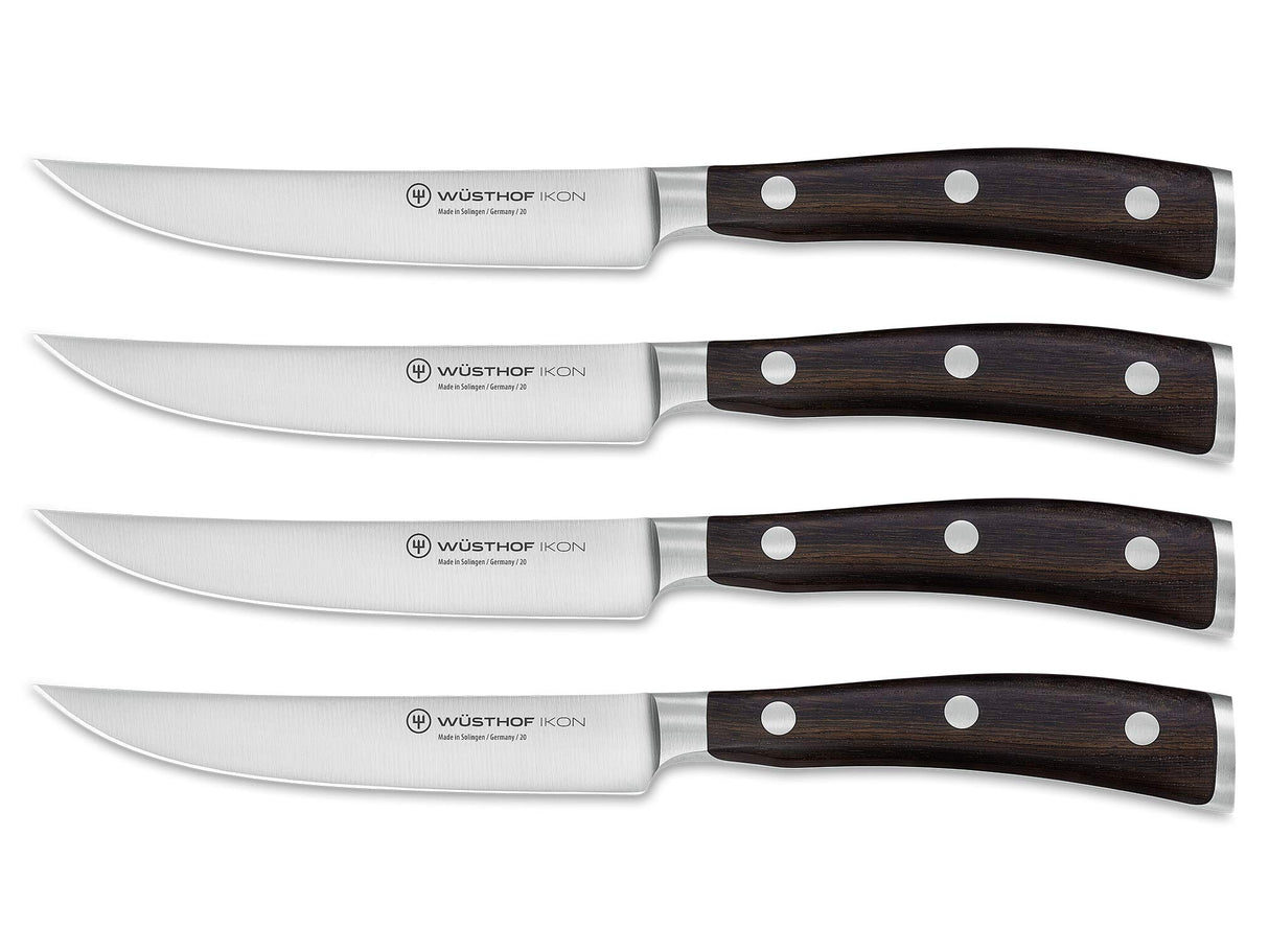 WÜSTHOF Ikon Juego de 4 cuchillos bistec