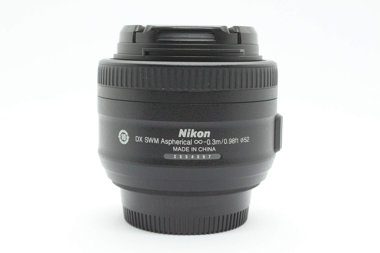 Nikon AF-S Nikkor - Objetivo con Montura para Nikon (35 mm, f/1.8, DX), Color Negro