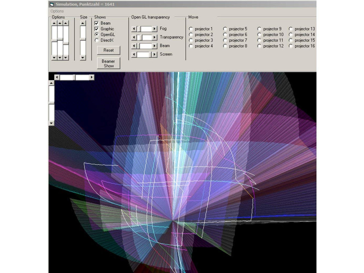 Laserworld ShowNET ILDA/DMX - Interfaz de Red con Software de showeeditor Lasershow