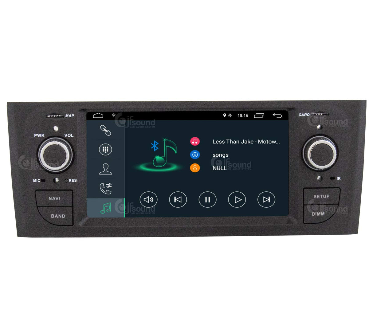 Radio de Coche Personalizada Fiat Grande Punto Linea Android Dab GPS Bluetooth WiFi USB Full HD Touchscreen Display 6.2”