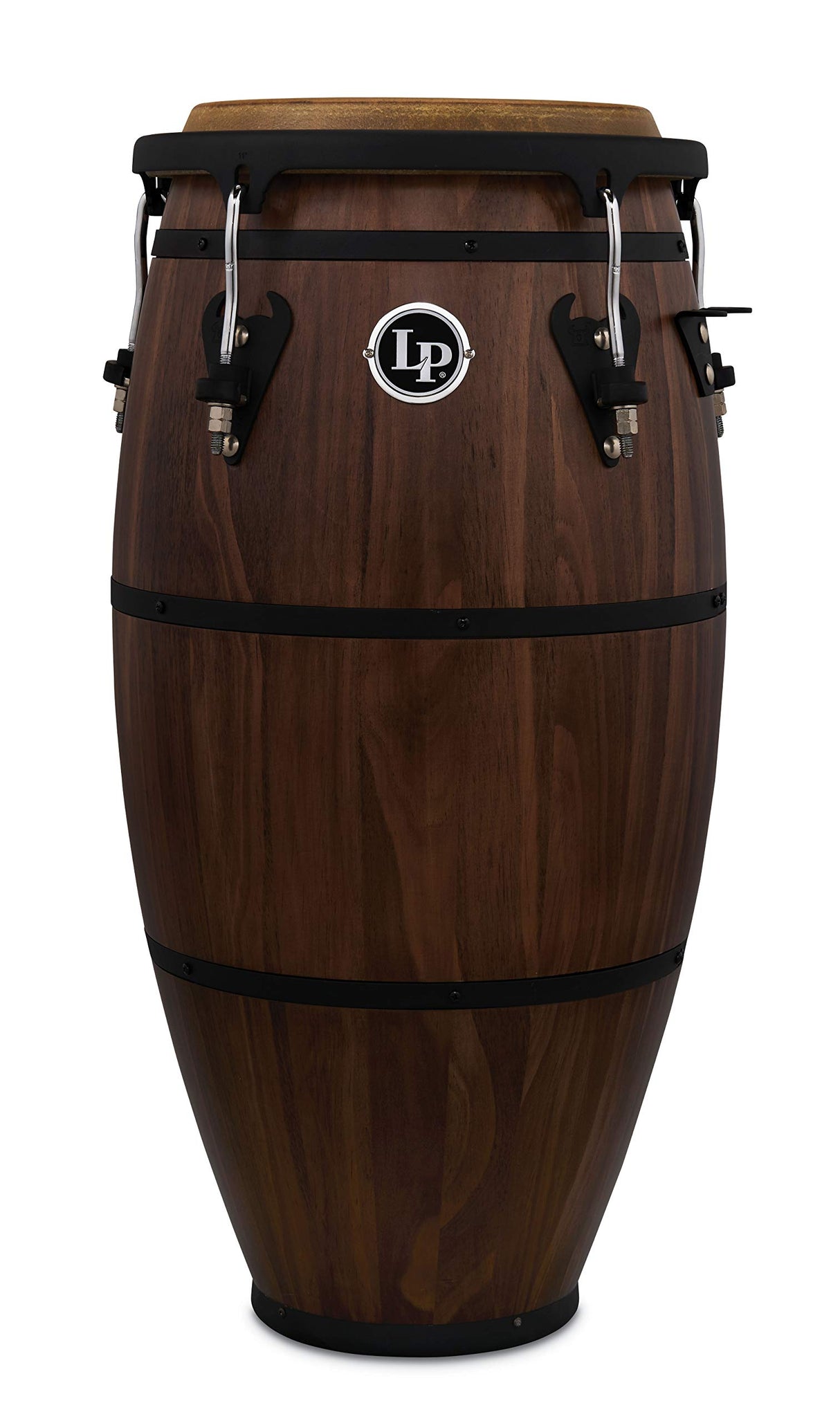 Latin Percussion Conga Matador Whiskey Barrel Quinto 11" M750S-WB, Whiskey Barrel, Hardware negro