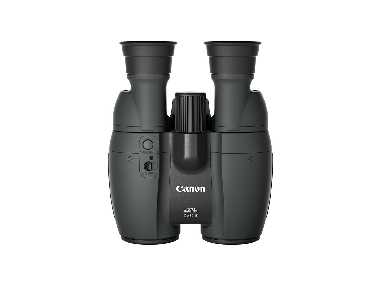 Canon 10x32 IS - Prismático (10x, diámetro Efectivo de 32 mm, óptica de Prisma Porro II, estabilizador de Imagen motorizado) Negro