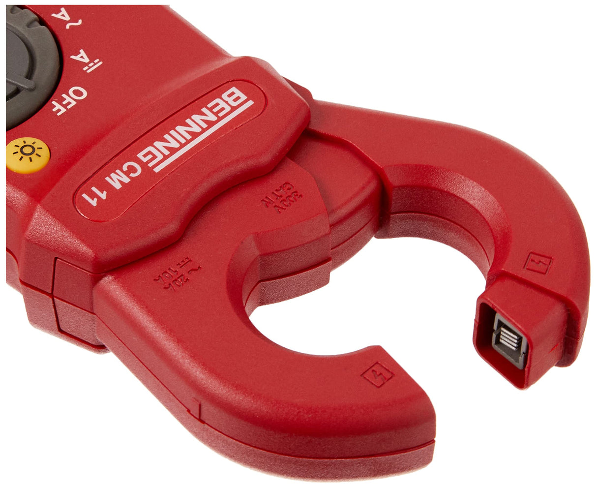 Benning CM 11 True RMS Multímetro con abrazadera de corriente miliamperios, 044067