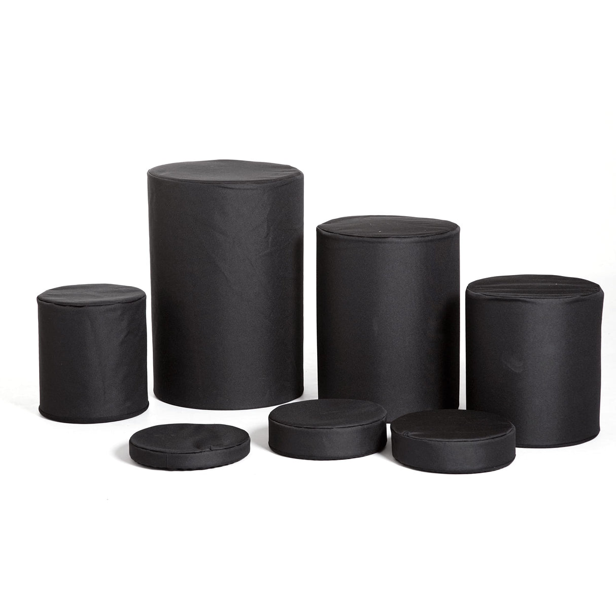 Manfrotto Studio Props - Juego de 4 Cojines y Asientos tubulares para sesiones fotográficas (Incluye Bolsa)