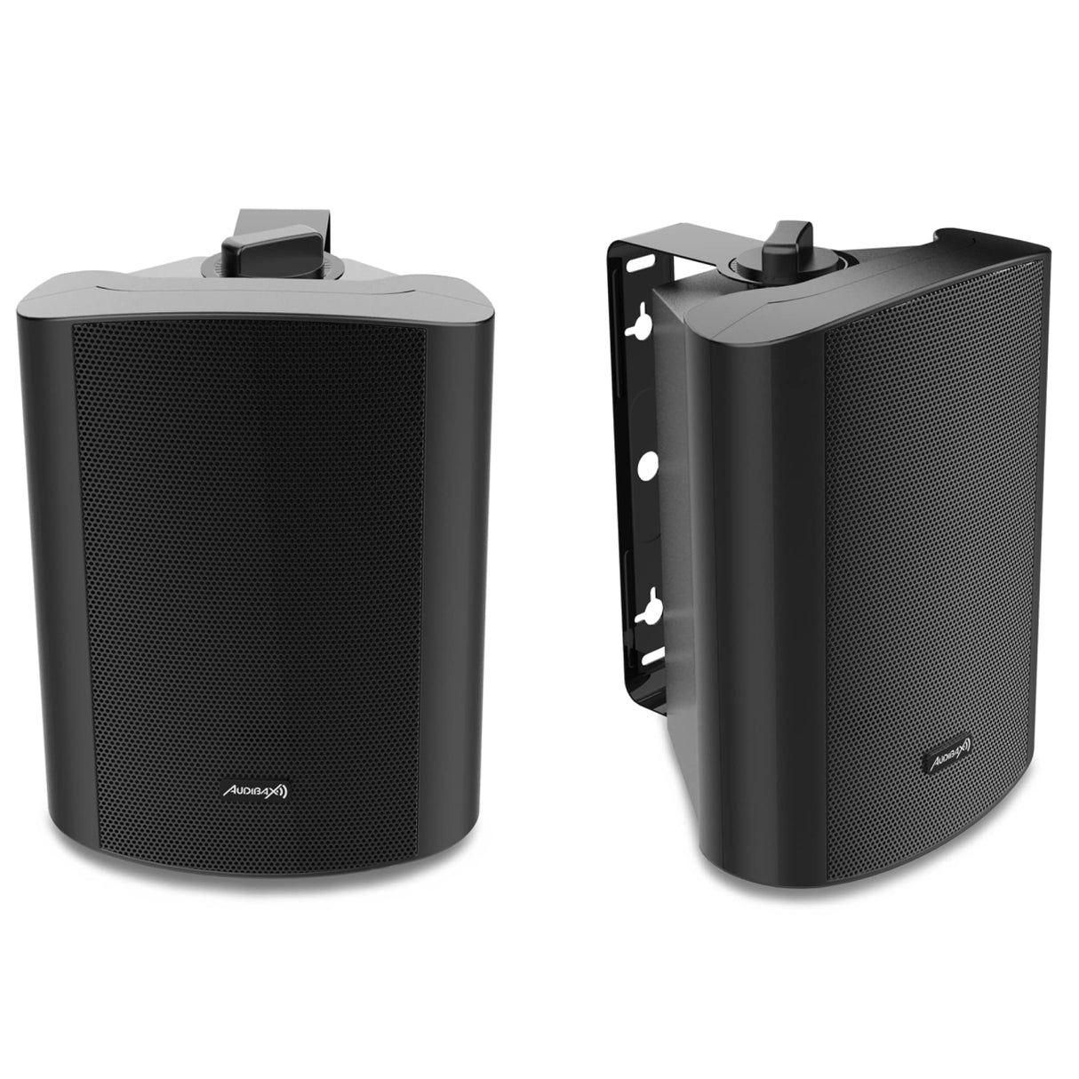 Audibax PR-52 Black Pareja Altavoces 100W Stereo con Soporte