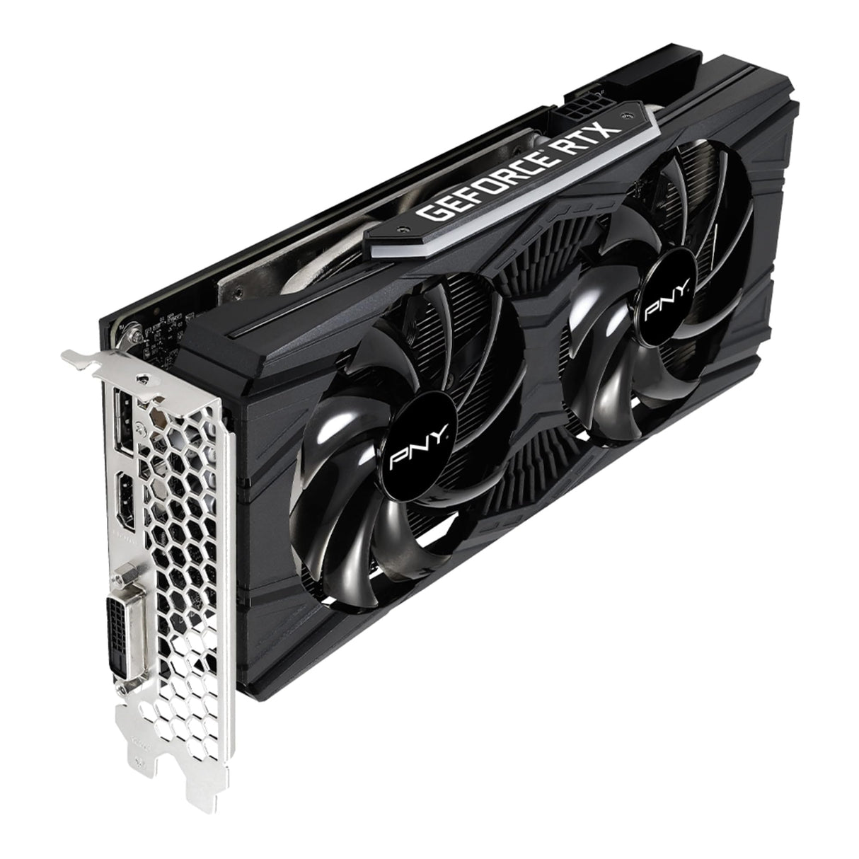 PNY GEFORCE RTX 2060 12GB XLR8 Gaming Revel Epic-X RGB Dual Fan Edition, Negro