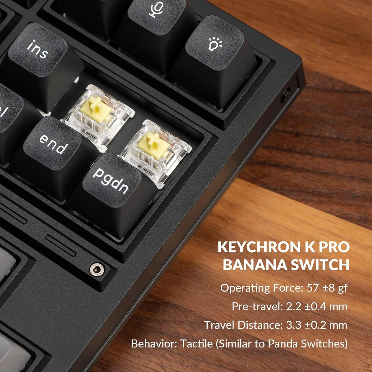 Q3 Pro (schwarz/blaugrau, DE-Layout, Keychron K Pro Banana, Hot-Swap, Aluminiumrahmen, RGB)
