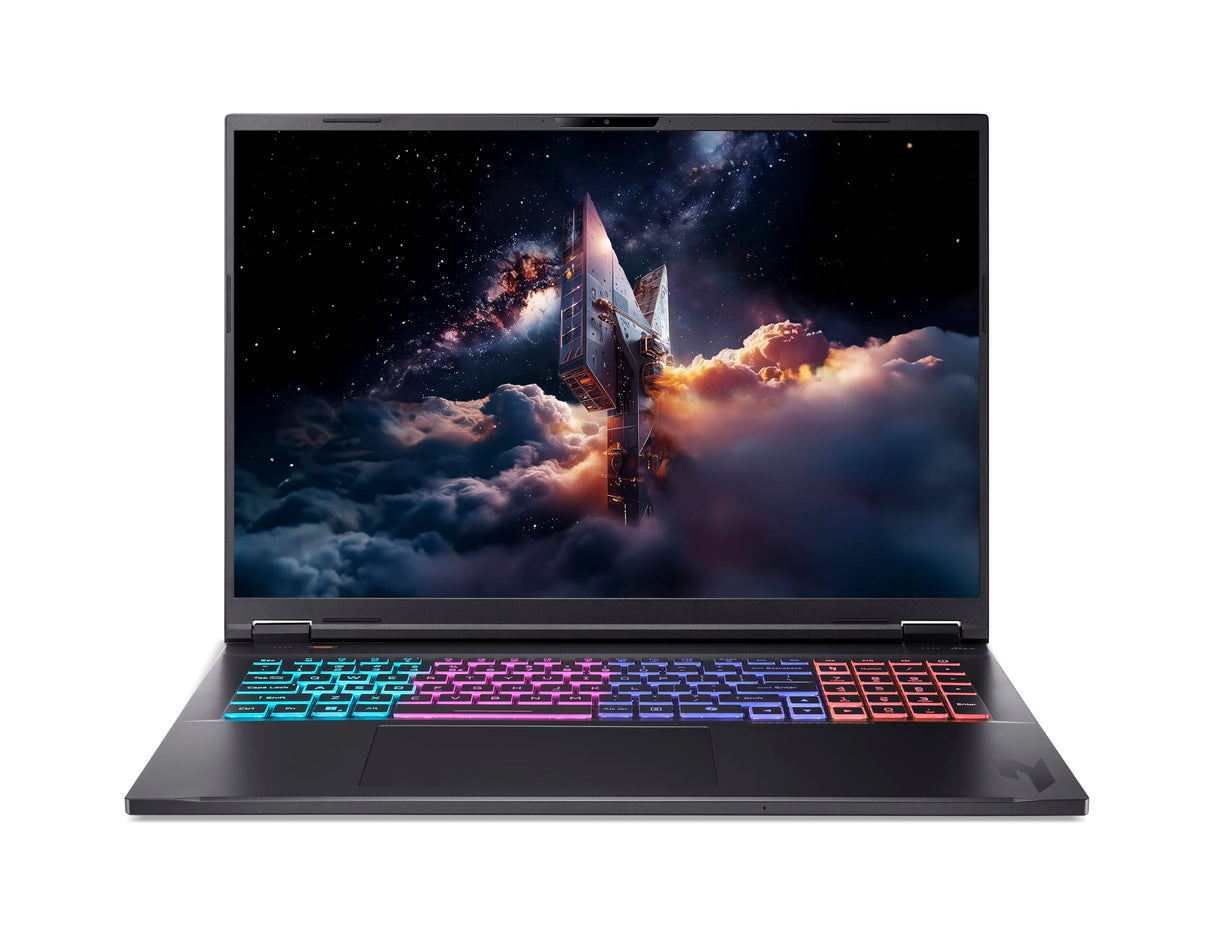 Acer Nitro 18 AI (AN18-61-R1WB) Gaming Laptop de 18" Pantalla WQXGA IPS 165Hz, AMD Ryzen Al 7 350, 16 GB RAM, SSD de 1 TB, NVIDIA GeForce RTX 5070, Windows 11, Teclado QWERTZ, Negro