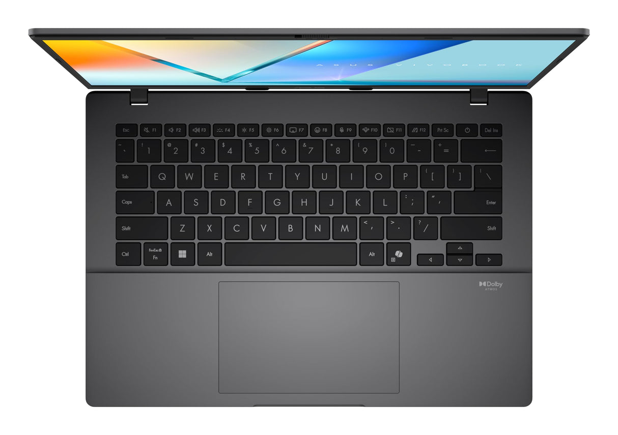 ASUS Vivobook S 14 S3407CA-LY040W Copilot+ PC - Ordenador Portátil 14" WUXGA (Intel Core Ultra 7 255H, 16GB RAM, 1TB SSD, ARC 140T, Windows 11 Home) Gris Mate - Teclado QWERTY español