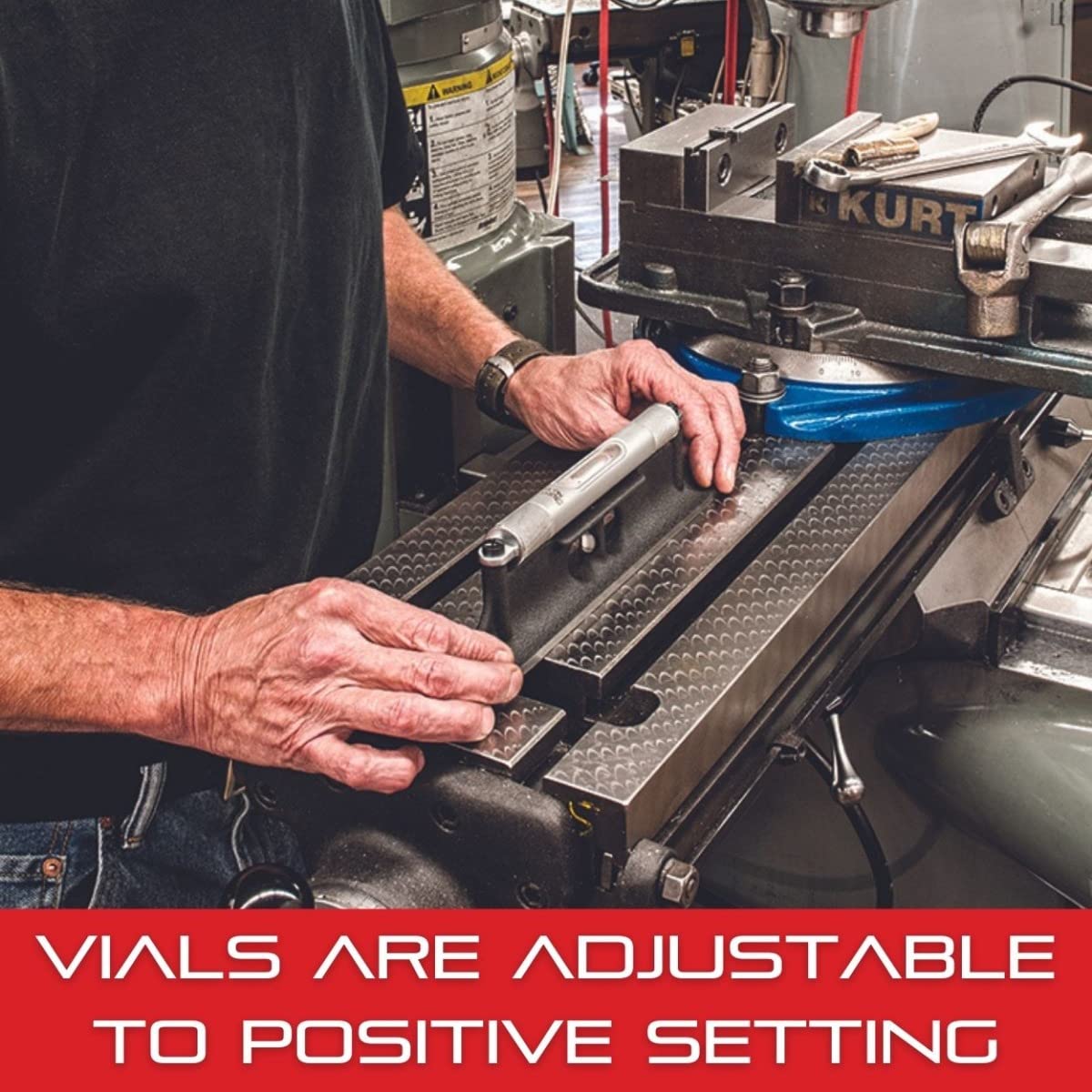 Starrett 98Z-12 Precision Machinists' nivel en caja de madera acabada, 12" de longitud