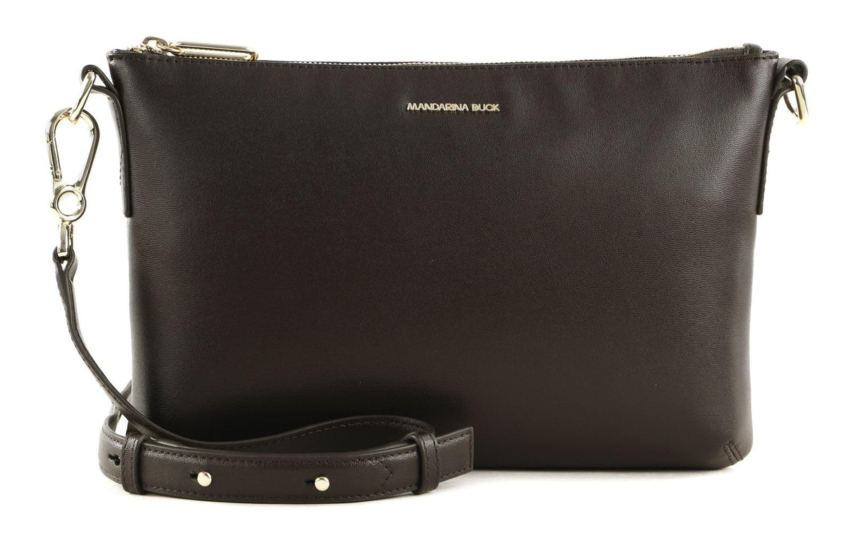 Mandarina Duck Bolso bandolera marrón (Mole) Luna P10kbt06 24x14.5x9.5 (L x H x W)
