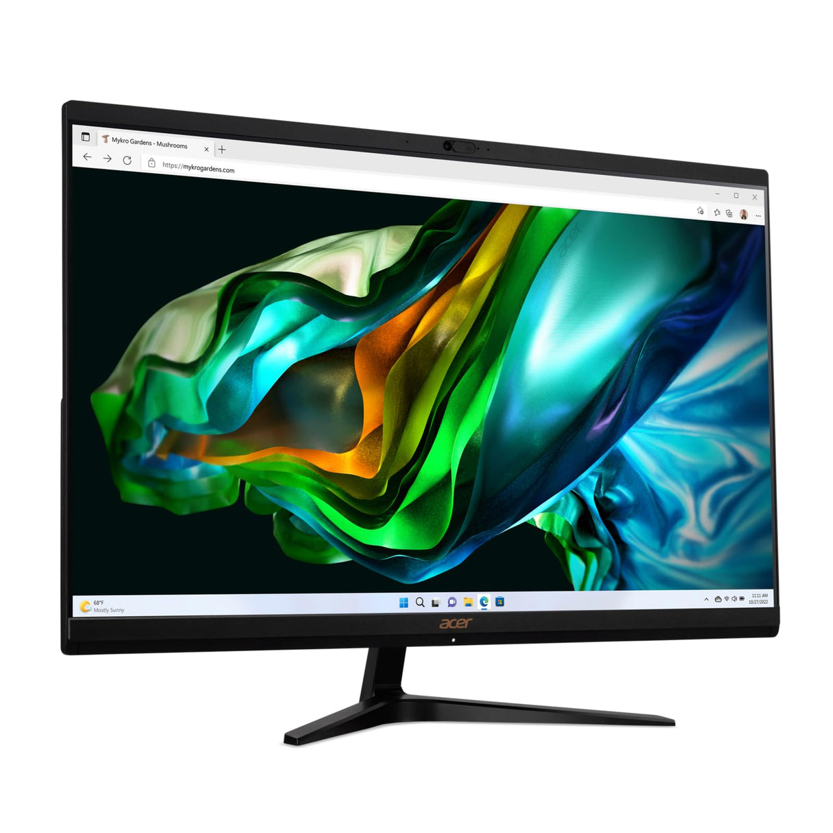 Acer Aspire C27-1800 - Ordenador Fijo Todo en uno, PC de sobremesa, procesador Intel Core i5-12450H, RAM 16GB DDR4, 1TB SSD, Pantalla de 27" IPS FHD LED LCD, Intel UHD, Wifi, Webcam, Windows 11 Home