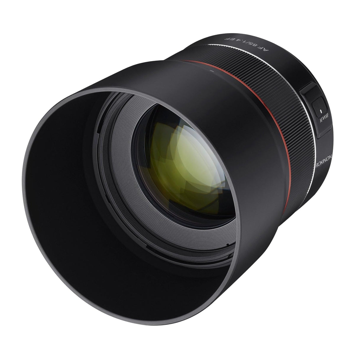 Rokinon - Objetivo F1.4 AF de 85 mm para Canon EF, Color Negro (IO85AF-C)