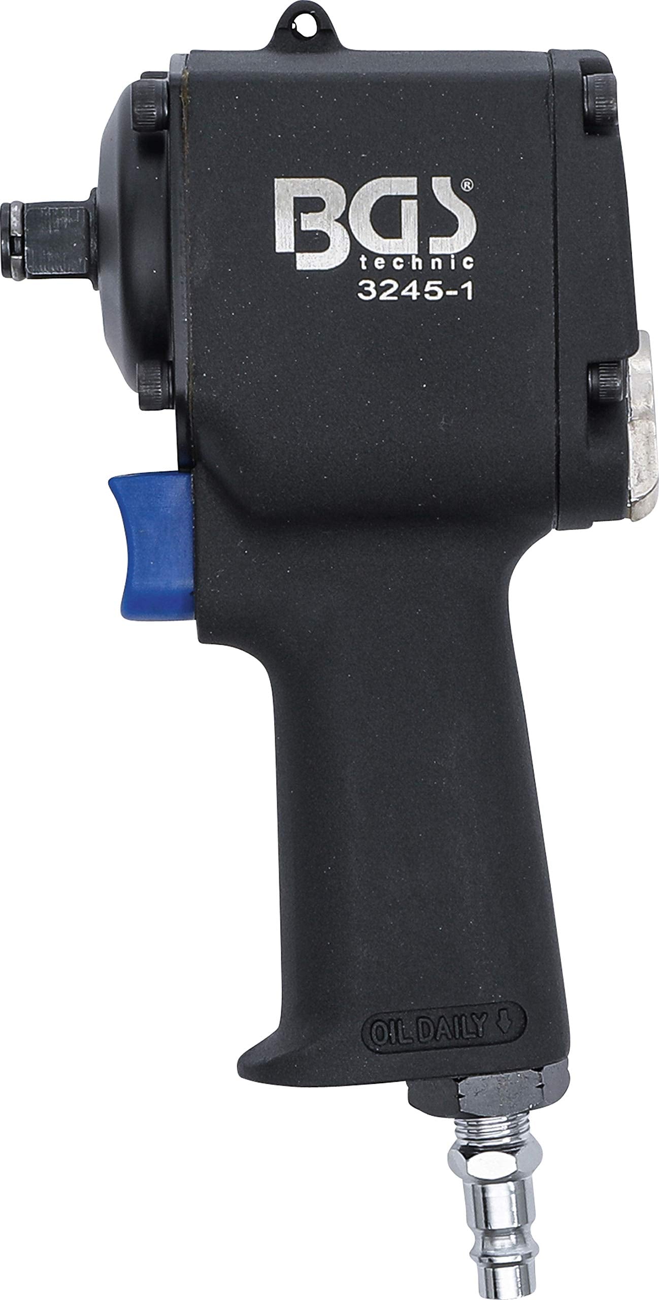 BGS 3245-1 | Pistola neumática de impacto | 12,5 mm (1/2") | 678 Nm | extra corta 98 mm