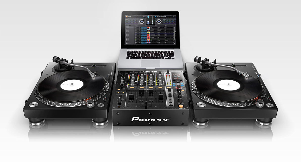 Pioneer DJ Giradiscos mod. PLX-500 de alto par, USB, negro