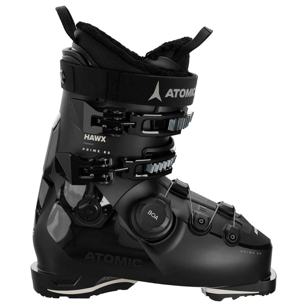 ATOMIC HAWX Prime 85 Boa W Gw Botas Alpine, Mujeres, Negro y Piedra, 24/24.5
