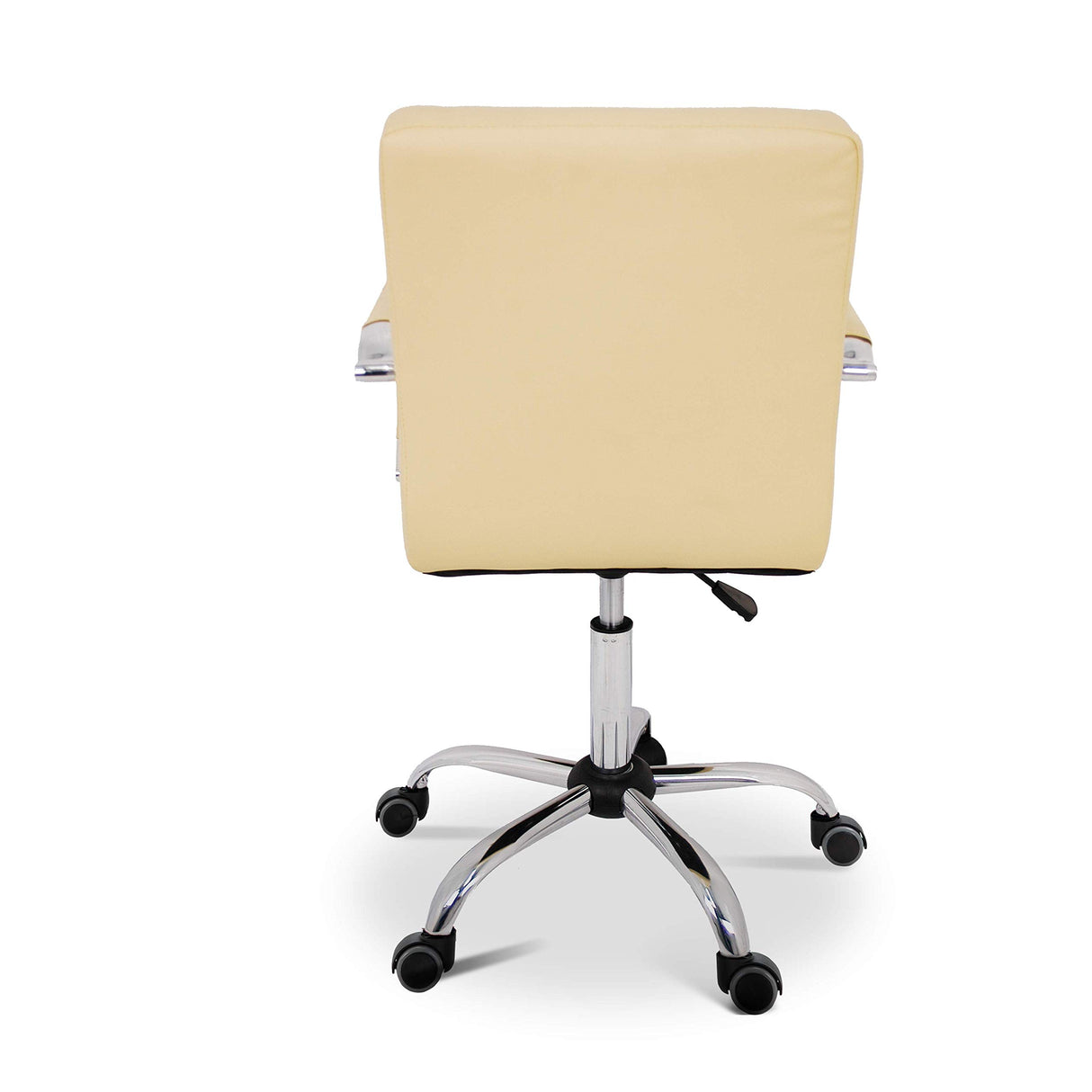 La Silla Española Tenerife Silla con Ruedas, Poliéster, Beige, 59x54x101 cm