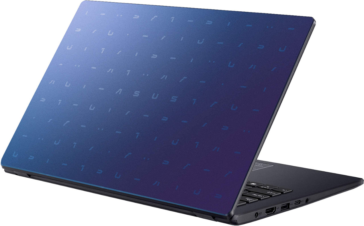 Asus E410MA-EK007WS - Ordenador Portátil 14" Full HD (Celeron N4020, 4GB RAM, 64GB eMMC, UHD Graphics 600, Windows 11 S) Color Azul - Teclado QWERTY español