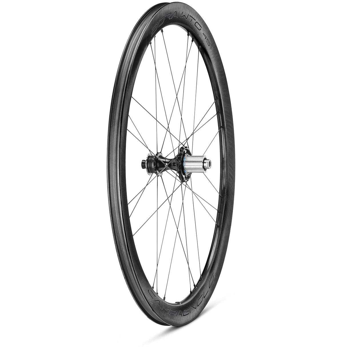 Campagnolo Bora Wto 45 Db Dark 2 Way Fit HG 11v Ruedas para Bicicleta, Deportes y Aire Libre, Negro