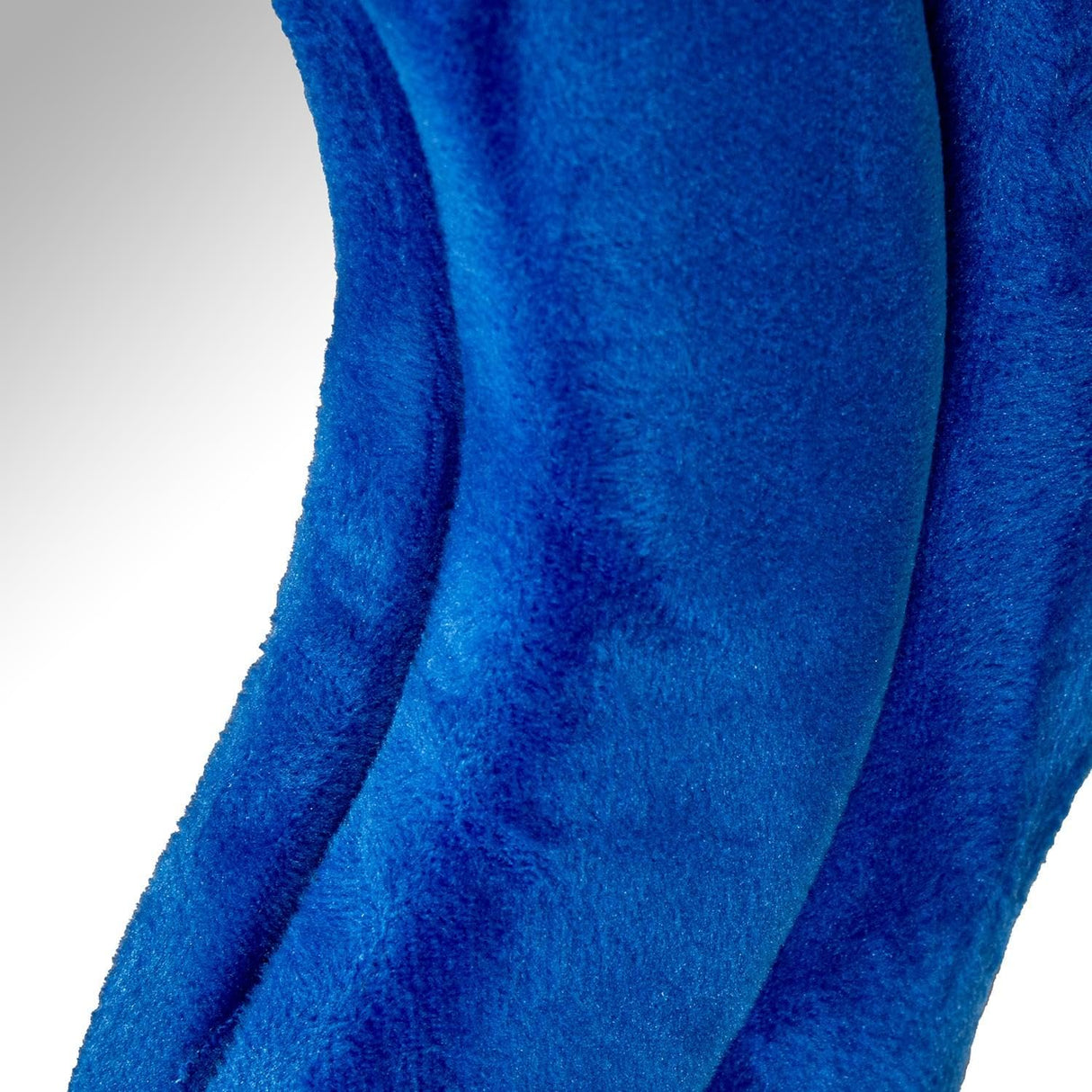 Espejo de pie con Forma de Madera DM y Terciopelo en Azul 60x4x160cm