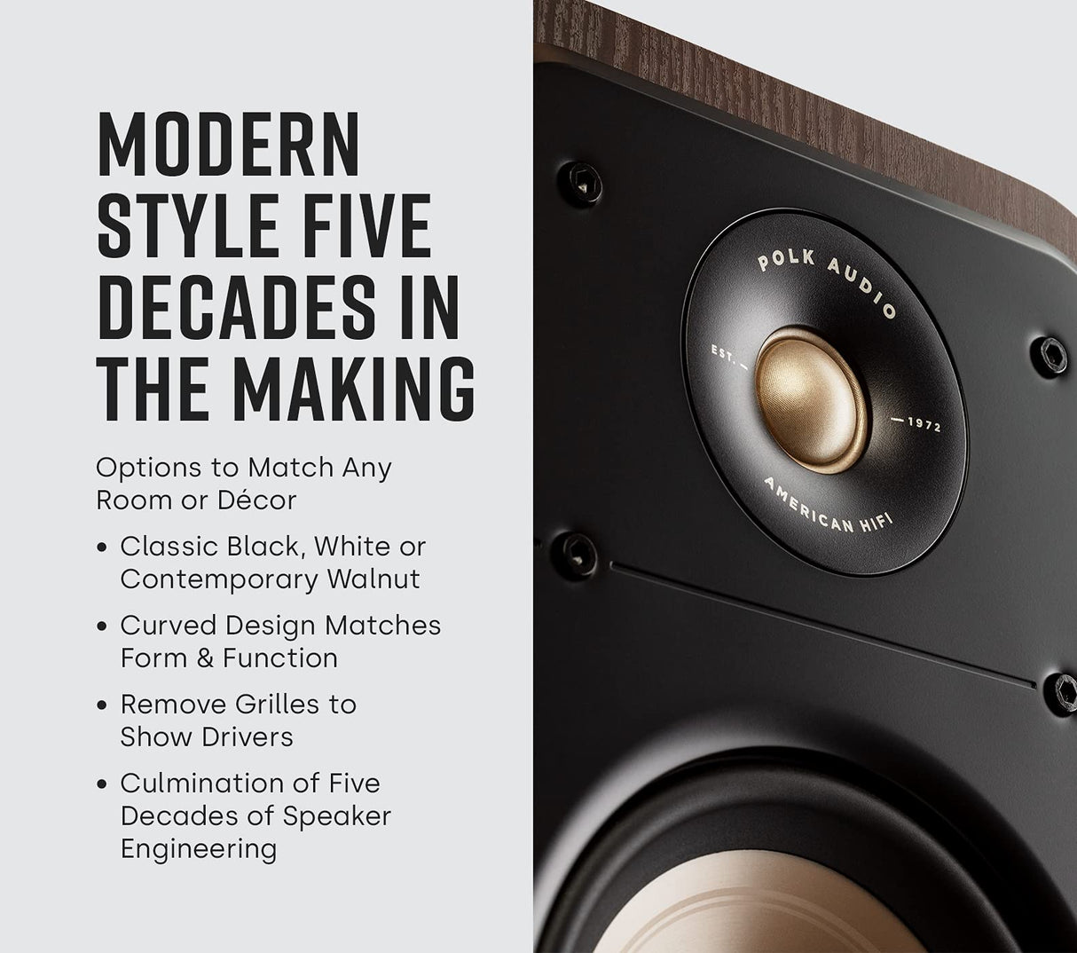 Polk Signature Elite ES50 Pareja Altavoces de Suelo Hi-Fi Negros