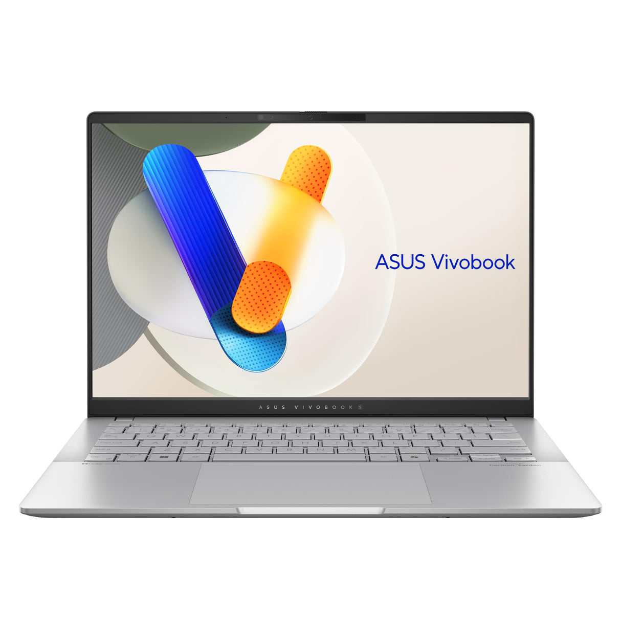 ASUS Vivobook S 14 OLED OLED M5406NA-QD162W - Ordenador Portátil 14" WUXGA (AMD Ryzen 5 7535HS, 16GB RAM, 512GB SSD, Radeon 660M, Windows 11 Home) Plata Fría - Teclado QWERTY español