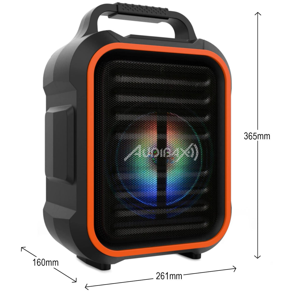 Audibax Denver Combo 6 Portable. Sistema Bluetooth con Batería Recargable y Micrófono Inalámbrico