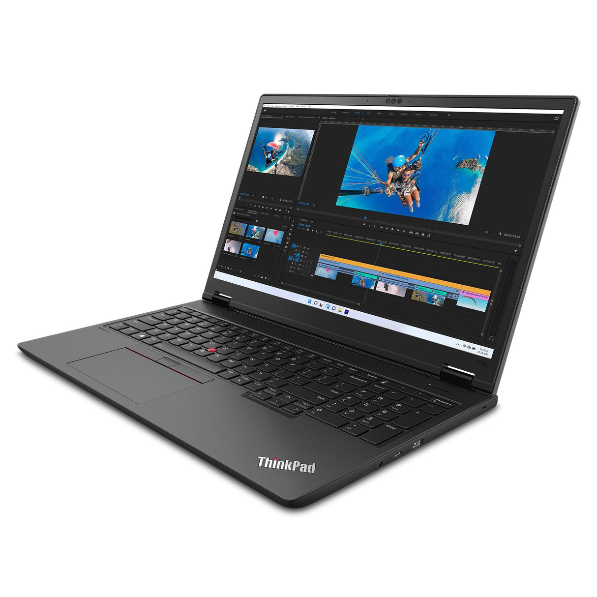 Lenovo ThinkPad P16v Gen 2 (Intel) Intel Core Ultra 7 155H Station de travail mobile 40,6 cm (16") WQUXGA 32 Go