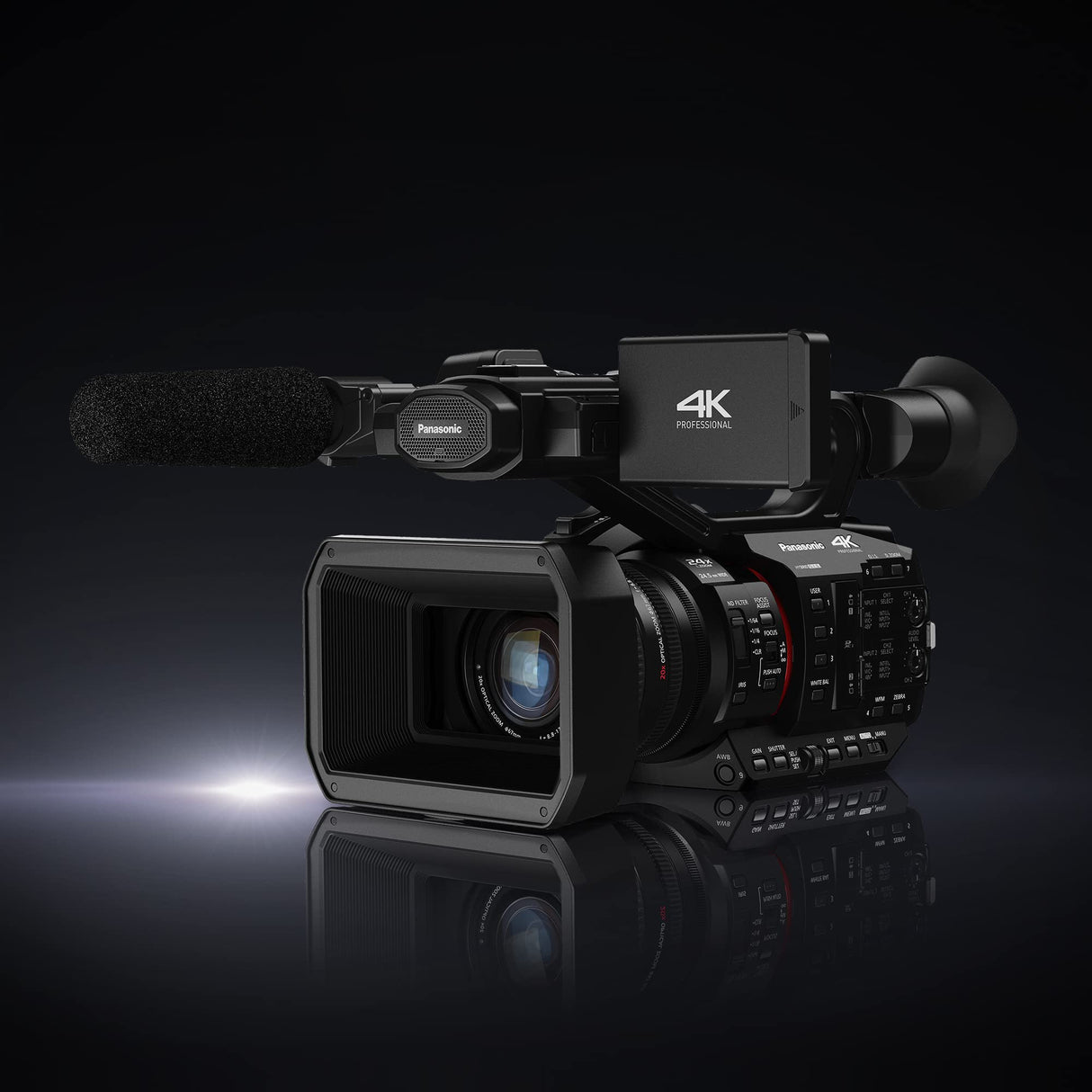 Panasonic Videocámara Profesional 4K HC-X20E
