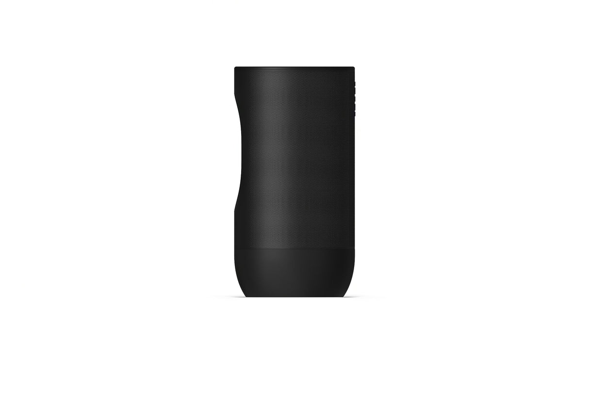 Sonos Move 2 | Altavoz portátil inalámbrico con Wi-Fi, Bluetooth, Amazon Alexa, 24 Horas de autonomía y Base de Carga inalámbrica - Negro