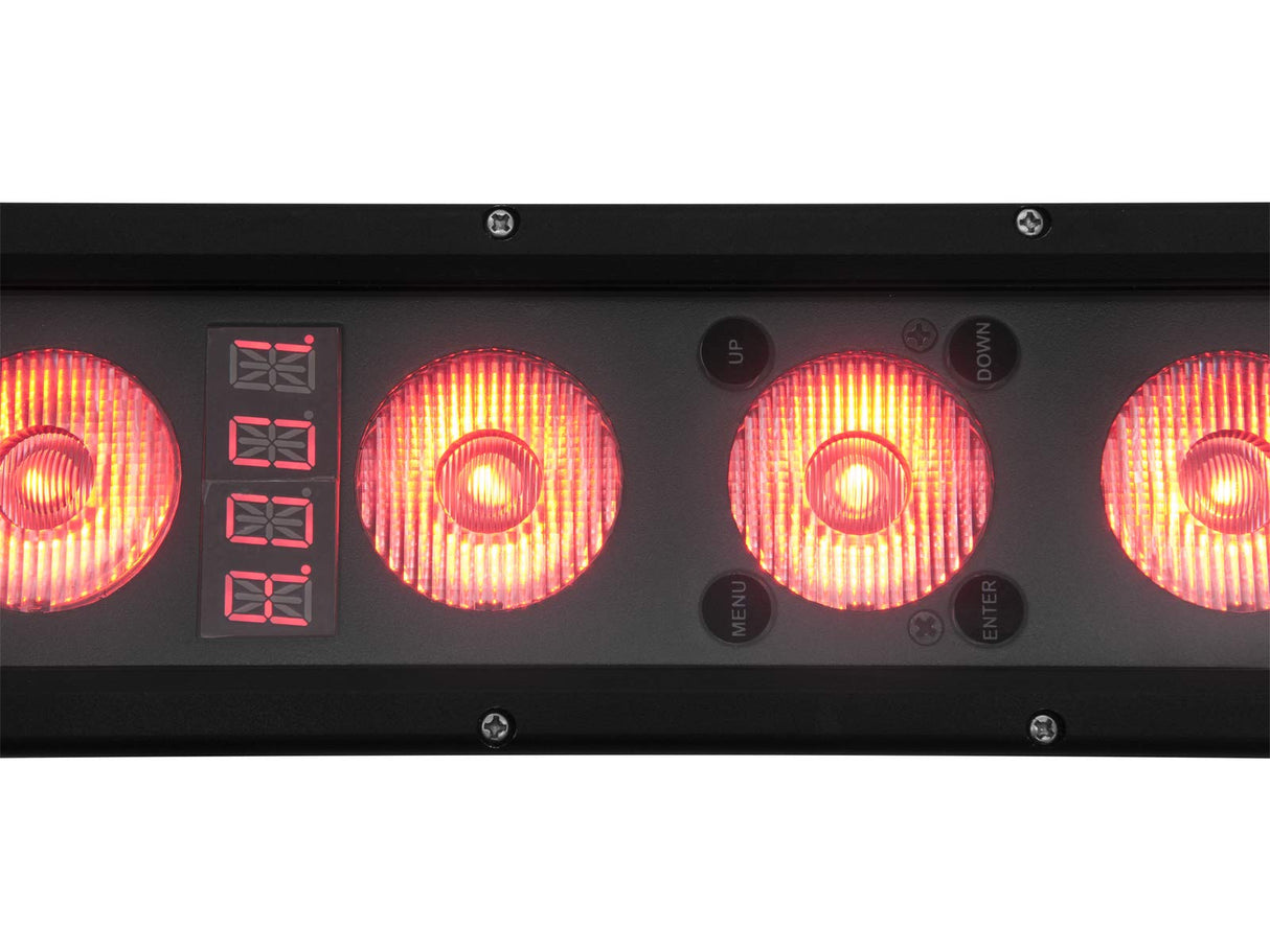 Eurolite T2000 QCL Stroboscopio Disco Negro